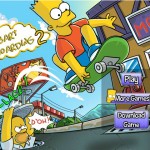 Bart Boarding 2 Screenshot