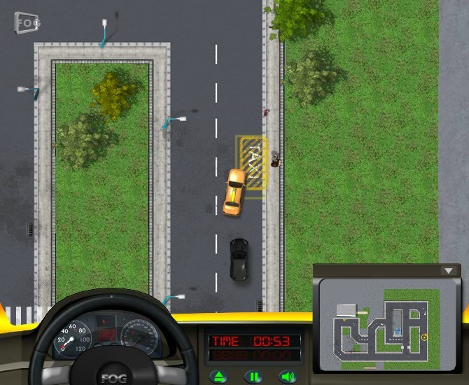New York Taxi License - Funny Car Games