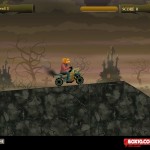 Pumpkin Head Rider 2 Screenshot