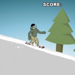 Downhill Snowboard Screenshot