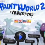 PaintWorld 2: Monsters Screenshot