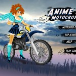 Anime Motocross Screenshot