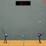 Stick Figure Badminton 2 Screenshot