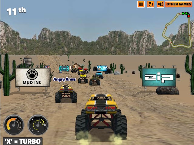 Monster Truck Fever  Funny Car Games