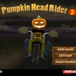 Pumpkin Head Rider 2 Screenshot