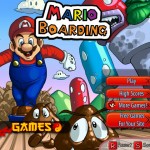 Mario Boarding Screenshot
