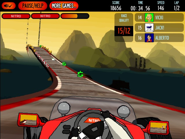 Coaster Racer 2 - Funny Car Games