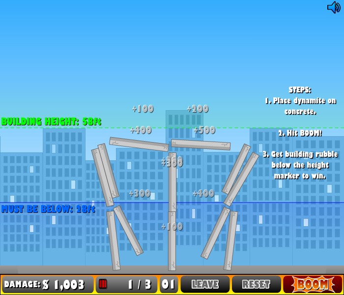 funny city games. Demolition City Game - Funny